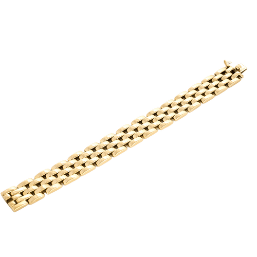 Bracelet Cartier - Bracelet maillon panthère en or jaune 58 Facettes BO/240022