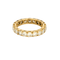 Bague 59 Alliance américaine - Bague en or jaune, diamants 58 Facettes BO/250001 NSS