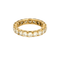 Bague 59 Alliance américaine - Bague en or jaune, diamants 58 Facettes BO/250001 NSS
