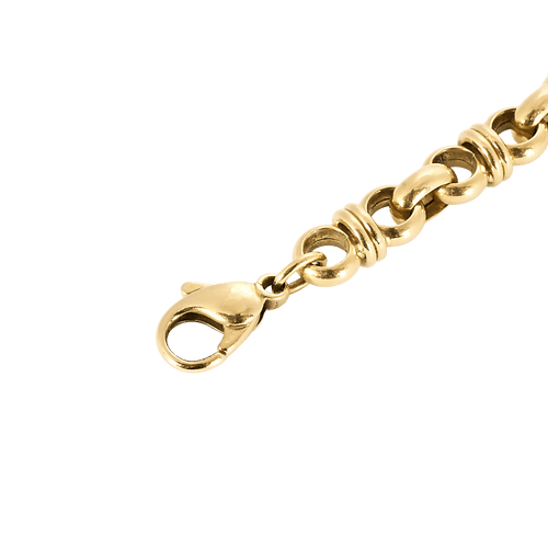 Bracelet Chopard Happy Diamonds - Bracelet en or jaune diamants 58 Facettes BO/250043