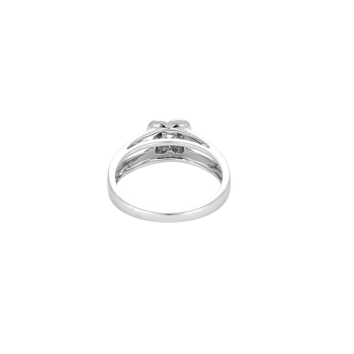 Bague 48 Bague - Bague en or blanc et diamants 58 Facettes BO/250011/