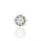 Bague 51.5 Art déco - Bague en or blanc 18K sertie de diamants 58 Facettes