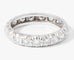 Bague Alliance - Bague en platine sertie de diamants 58 Facettes