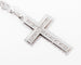 Collier Pendentif croix en or gris et diamants 58 Facettes 1