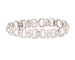 Bracelet Bracelet Art déco en platine, or gris et diamants 58 Facettes 1