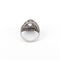 Bague Bague dôme en platine, diamant et saphirs 58 Facettes 1