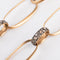 Collier Pomellato Victoria - Collier en or rose brossé et diamants cognac 58 Facettes