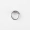 Bague Bague jonc en or gris pavée de diamants 58 Facettes 1