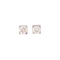 Modernt slipade diamantörhängen