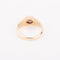 Bague Bague solitaire en or jaune et diamant demi-taille 58 Facettes 1