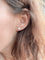 Boucles d'oreilles Boucles d'oreilles en or gris et diamants taille moderne 58 Facettes