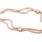 Collier Collier double rang en or jaune, platine et diamants 58 Facettes 1