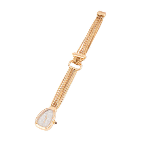 Montre Bvlgari Serpenti - Montre en or rose et diamants 58 Facettes 1