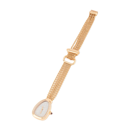 Montre Bvlgari Serpenti - Montre en or rose et diamants 58 Facettes 1