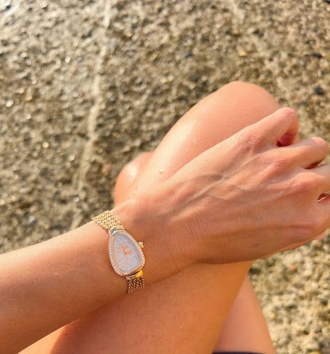 Montre Bvlgari Serpenti - Montre en or rose et diamants 58 Facettes 1