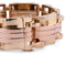 Bracelet Bracelet Tank en or jaune et rose 58 Facettes 1