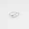 Bague Art déco - Bague rectangulaire en platine et diamants 58 Facettes 1