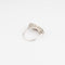 Bague Art déco - Bague rectangulaire en platine et diamants 58 Facettes 1
