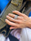 Bague Art déco - Bague en platine et diamants 58 Facettes 1