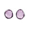 Boucles d'oreilles AITCHES - Boucles d'oreilles Love More en or blanc 18K saphirs violets 58 Facettes GER1041RP