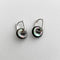 Boucles d'oreilles AITCHES - Boucles d’oreilles Jullie en argent 925 et nacre noire 58 Facettes SER1024WG