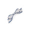 Broche Broche nœud Art déco en platine, diamants et saphirs 58 Facettes 1