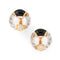 Boucles d'oreilles Boucheron - Boucles d'oreilles en or jaune, onyx, cristal et diamants 58 Facettes 1