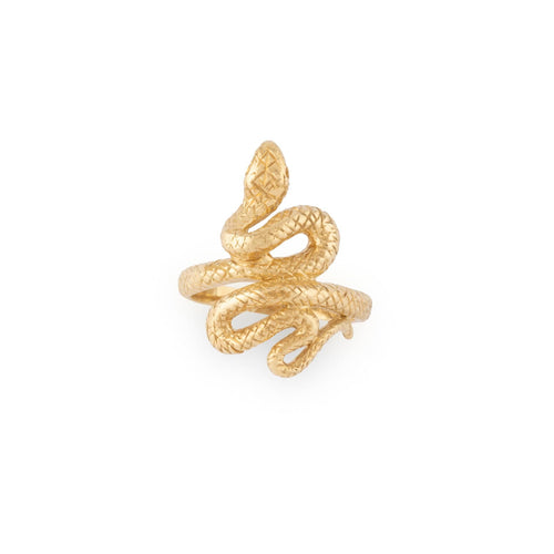 Bague 52 Bague serpent en or jaune 18k 58 Facettes 1