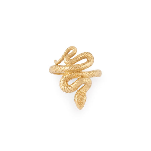 Bague 52 Bague serpent en or jaune 18k 58 Facettes 1