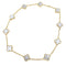 Collier Van Cleef & Arpels - Collier Vintage Alhambra en or jaune et nacre 58 Facettes 35671