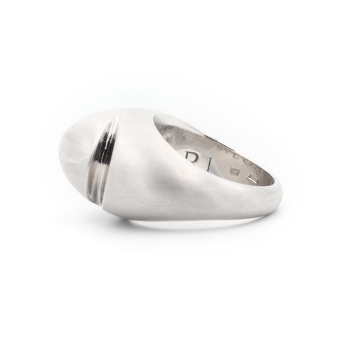 Bague 54 Bulgari - Bague Cabochon en or blanc 58 Facettes 22978