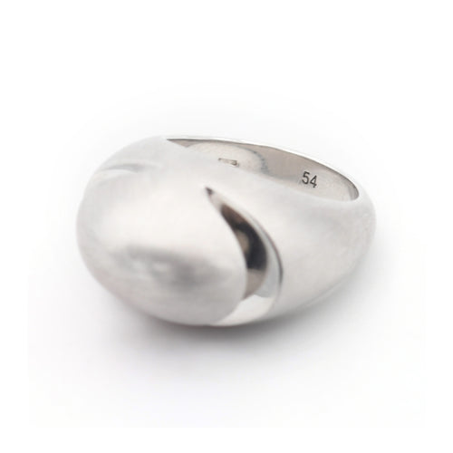 Bague 54 Bulgari - Bague Cabochon en or blanc 58 Facettes 22978