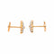Boucles d'oreilles Chaumet - Boucles d'oreilles Jeux de liens en or rose diamants 58 Facettes 5164829RV