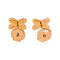 Boucles d'oreilles Chaumet - Boucles d'oreilles Jeux de liens en or rose diamants 58 Facettes 5164829RV