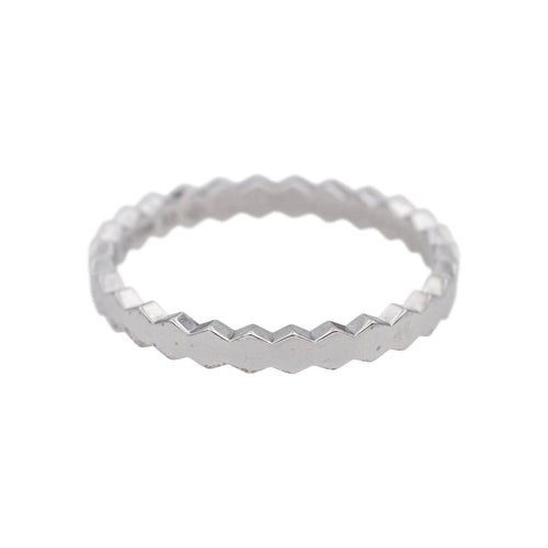 Bague 53 Chaumet - Bague Bee de Chaumet en or blanc 58 Facettes 5136676CN