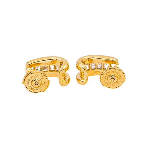 Boucles d'oreilles Boucles d'oreilles - Puces en or jaune diamants 58 Facettes 5138892CN