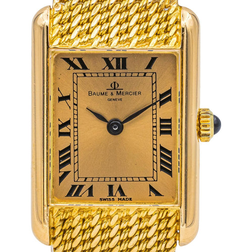 Montre Baume & Mercier - Montre vintage en or jaune 58 Facettes 5312930CN
