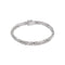 Bracelet Bracelet maille palmier en or blanc 58 Facettes 5366759CN