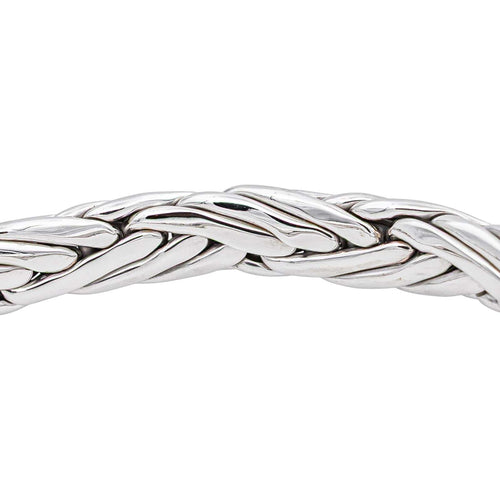 Bracelet Bracelet maille palmier en or blanc 58 Facettes 5366759CN