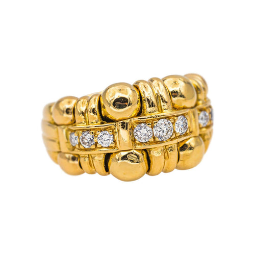 Bague 46 Boucheron - Bague Boule en or jaune diamants 58 Facettes 5488797CN