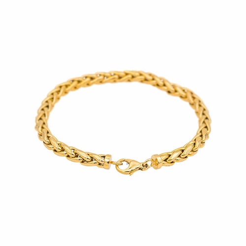 Bracelet Bracelet Maille palmier en or jaune 58 Facettes 5040831CN
