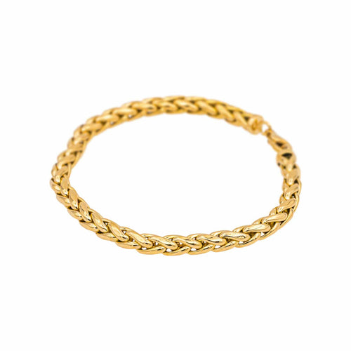 Bracelet Bracelet Maille palmier en or jaune 58 Facettes 5040831CN