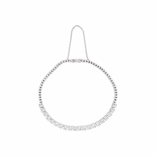 Bracelet Bracelet Ligne - Bracelet en or blanc et diamants 58 Facettes 5618543CN