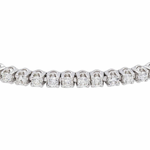 Bracelet Bracelet Ligne - Bracelet en or blanc et diamants 58 Facettes 5618543CN