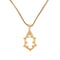 Collier Zolotas - Collier avec pendentif ciselé en or jaune 18k 58 Facettes 1