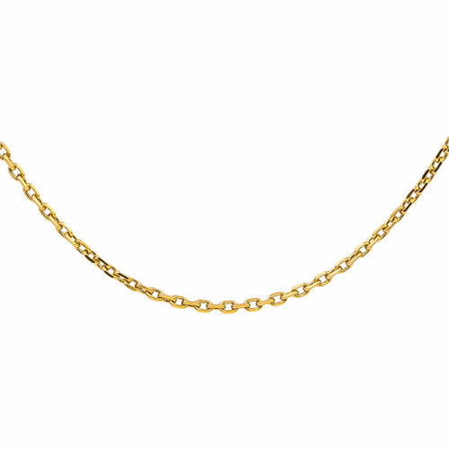 Collier Collier maille forçat en or jaune 58 Facettes 5620759CN