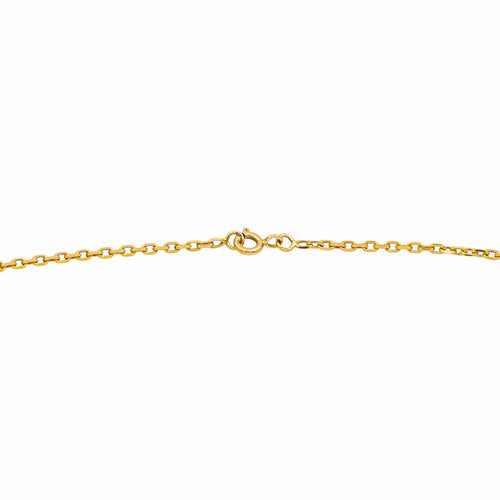 Collier Collier maille forçat en or jaune 58 Facettes 5620759CN