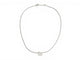 Collier Hermès Finesse - Collier pendentif en or blanc, diamants 58 Facettes 274795
