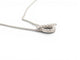 Collier Hermès Finesse - Collier pendentif en or blanc, diamants 58 Facettes 274795