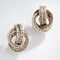 Boucles d'oreilles Hermès - Boucles d'oreilles Collection Vendôme en argent 58 Facettes 1